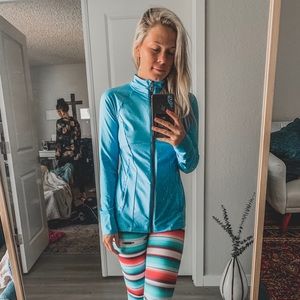 Blue Athletic zip up